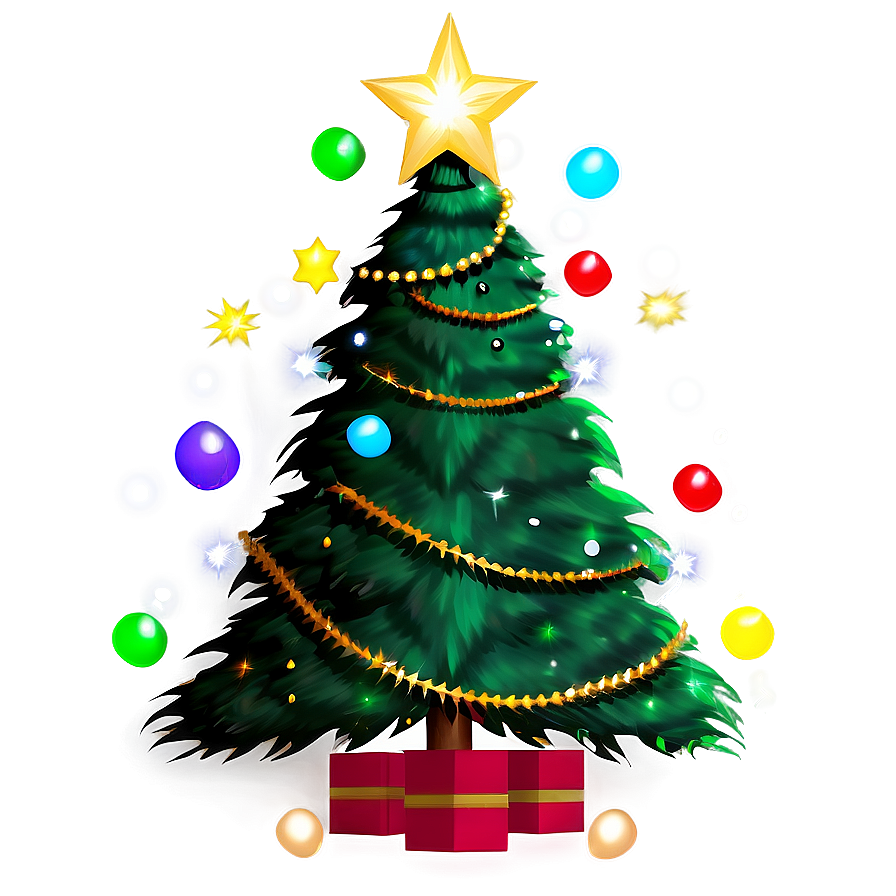 Sparkling Arbol De Navidad Lights Png 06122024 PNG image