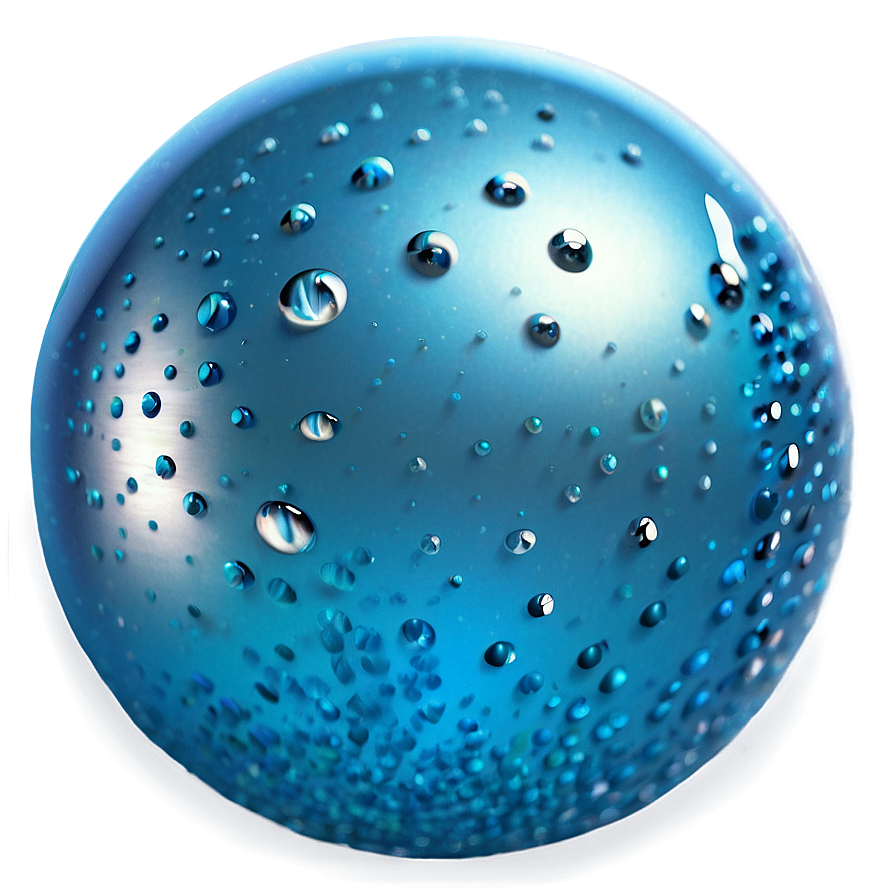 Sparkling Blue Ball Png 70 PNG image