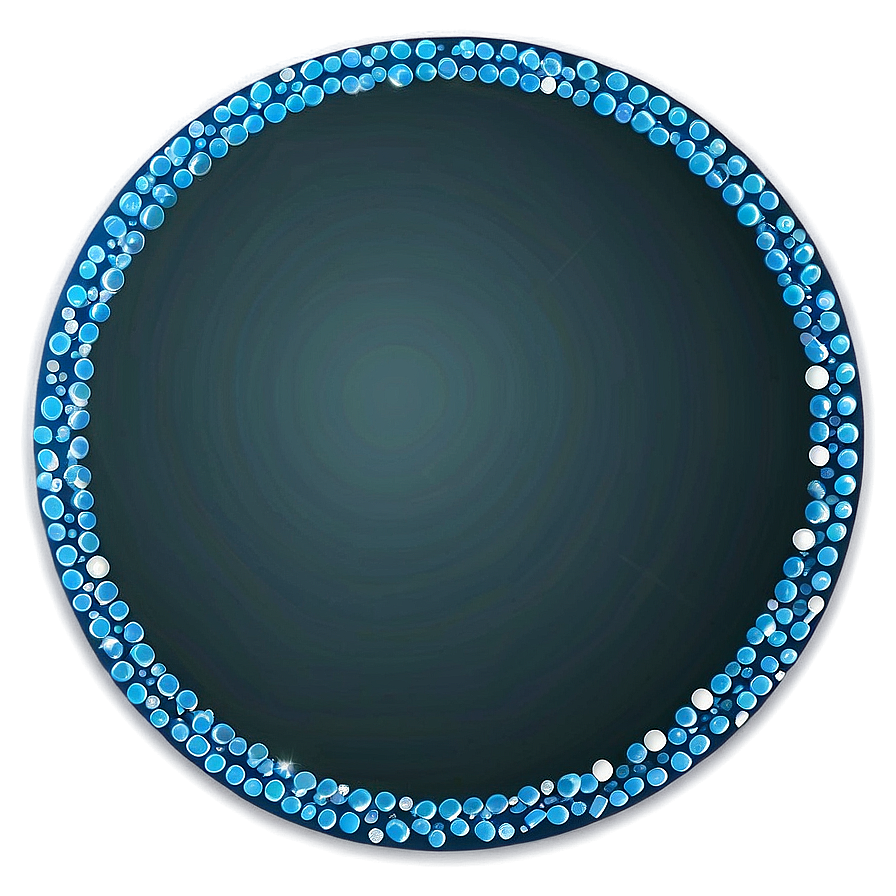 Sparkling Blue Circle Png Sxy28 PNG image