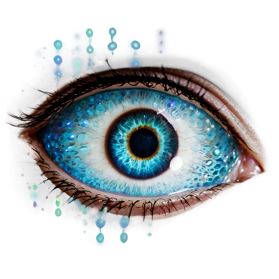 Sparkling Blue Eyes Png 06122024 PNG image