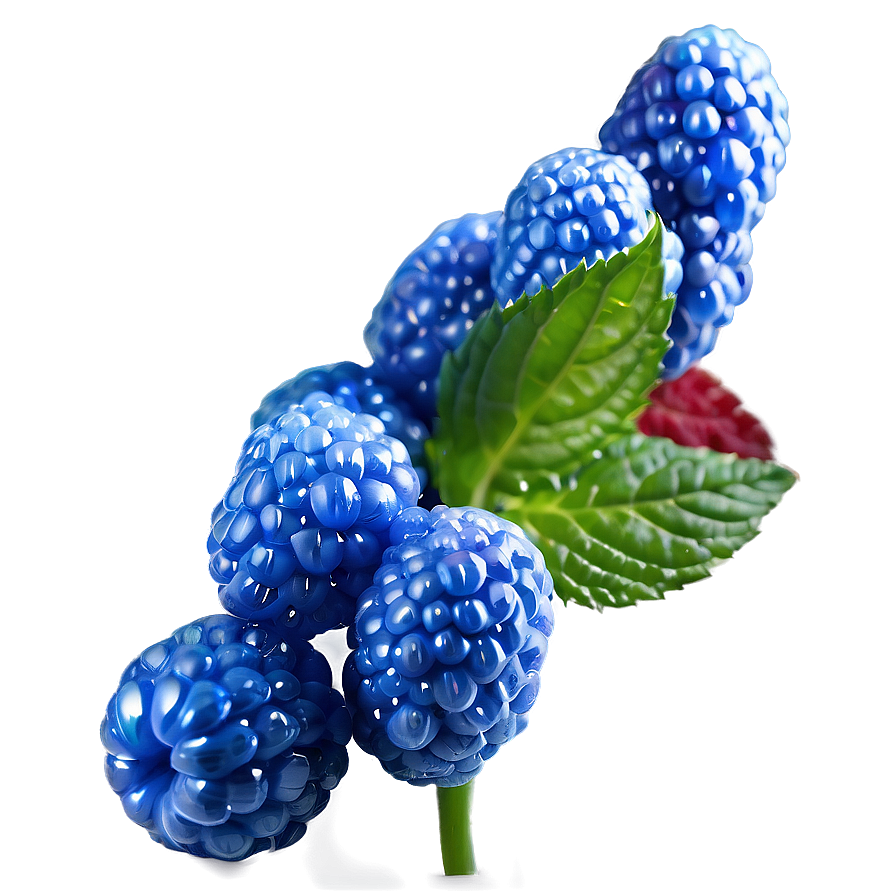 Sparkling Blue Raspberry Png 53 PNG image