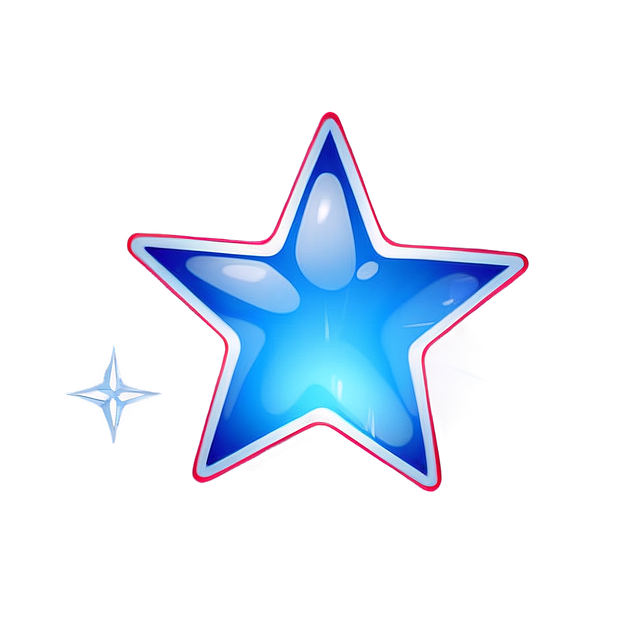 Sparkling Blue Stars Png Exf PNG image