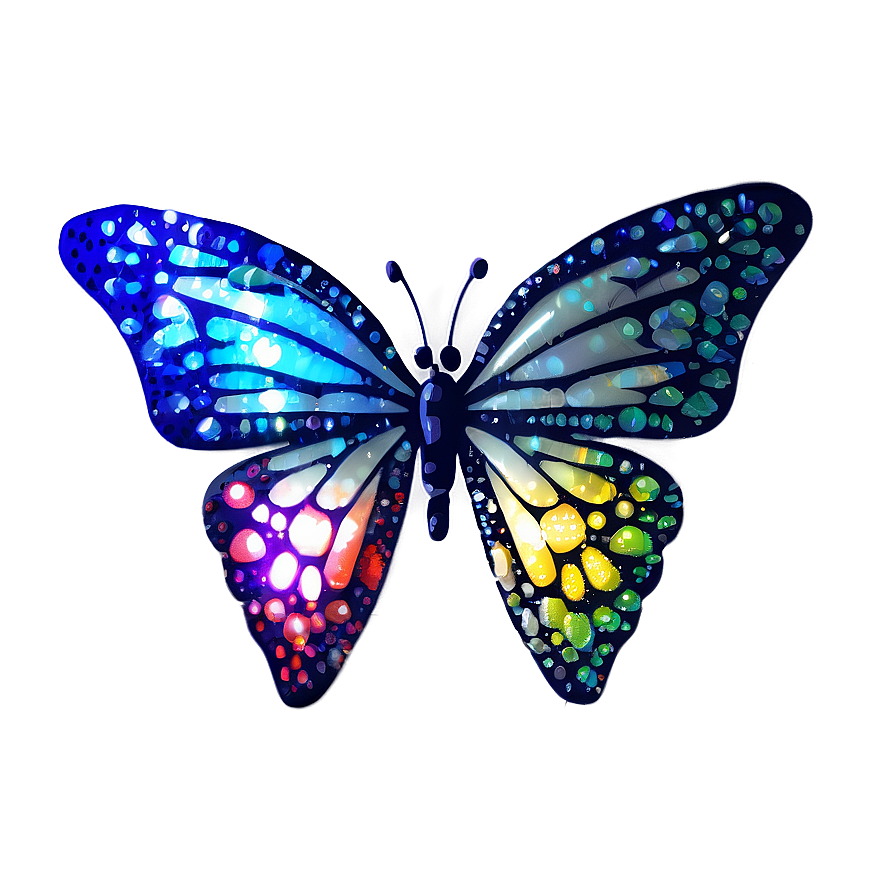 Sparkling Butterfly Png 06262024 PNG image