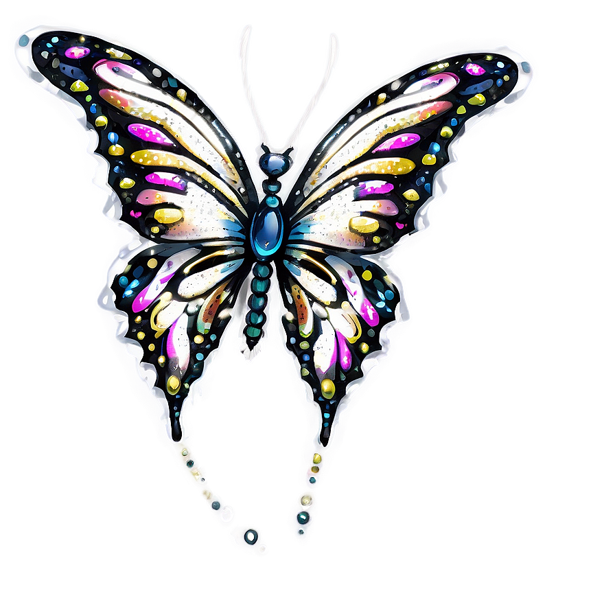 Sparkling Butterfly Png Epv PNG image