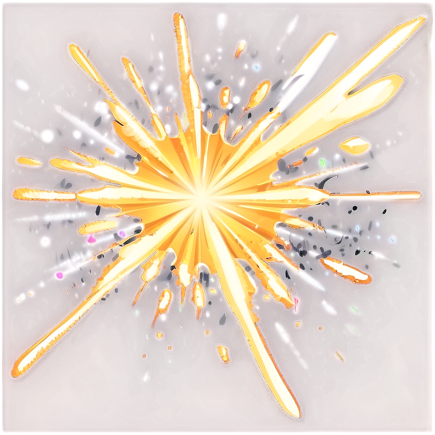 Sparkling Cartoon Explosion Png 9 PNG image