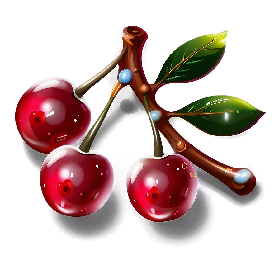 Sparkling Cherry Png 26 PNG image