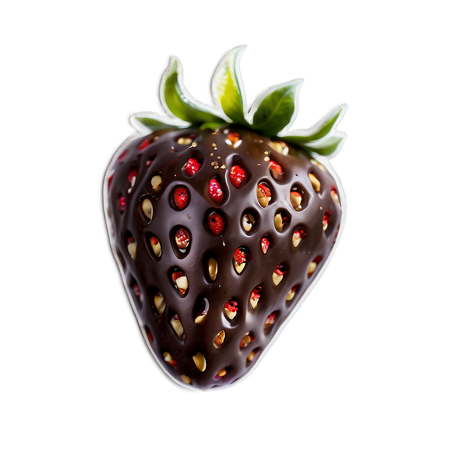 Sparkling Chocolate Strawberry Png Ahx PNG image