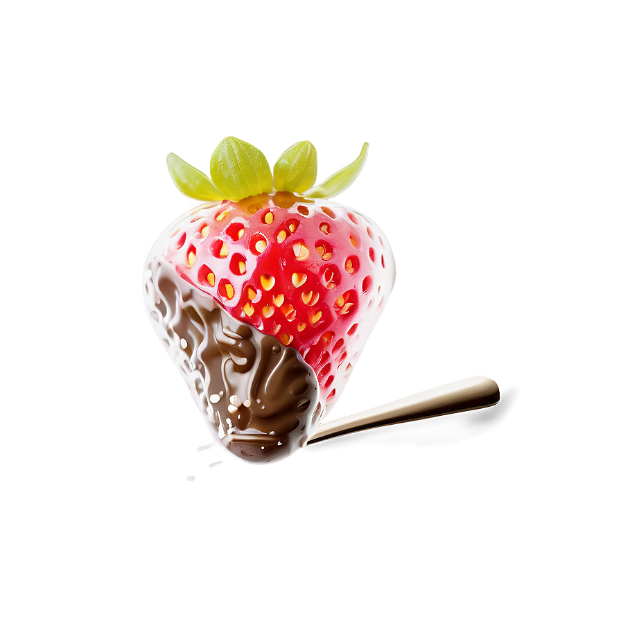 Sparkling Chocolate Strawberry Png Aks6 PNG image