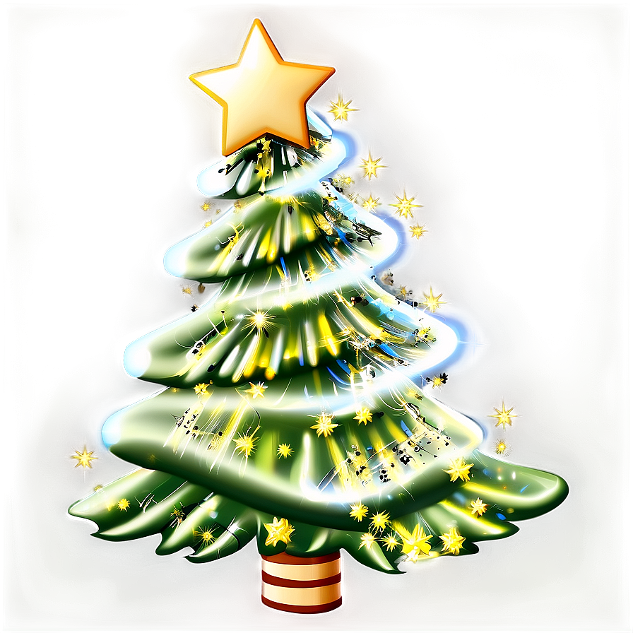 Sparkling Christmas Tree Png 19 PNG image
