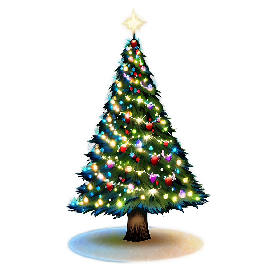 Sparkling Christmas Tree Png 76 PNG image