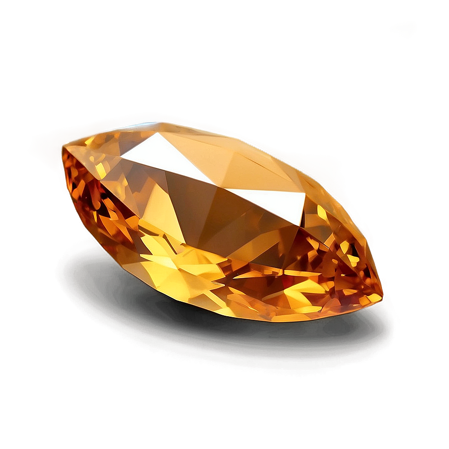 Sparkling Citrine Gem Png Ubm46 PNG image