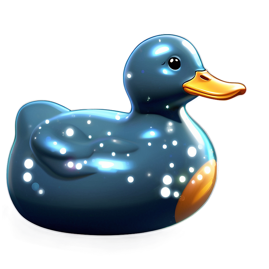 Sparkling Clean Rubber Duck Png 06132024 PNG image