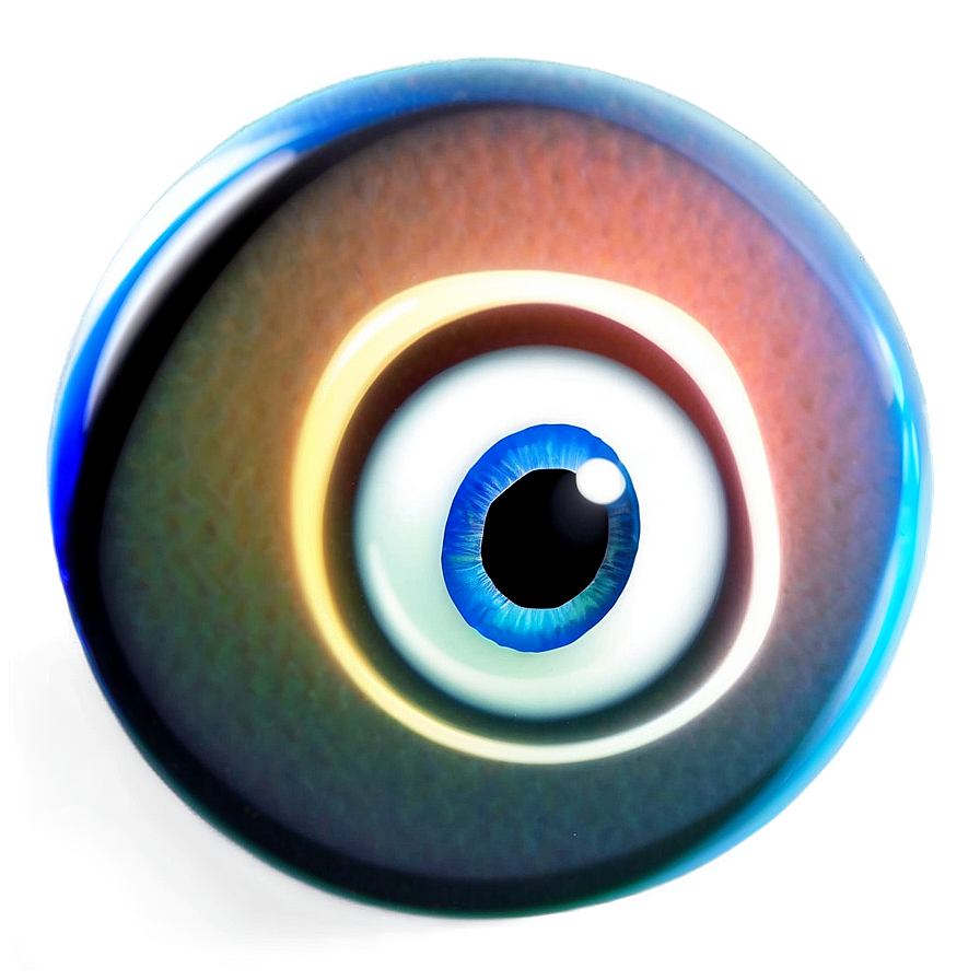 Sparkling Evil Eye Png 05232024 PNG image