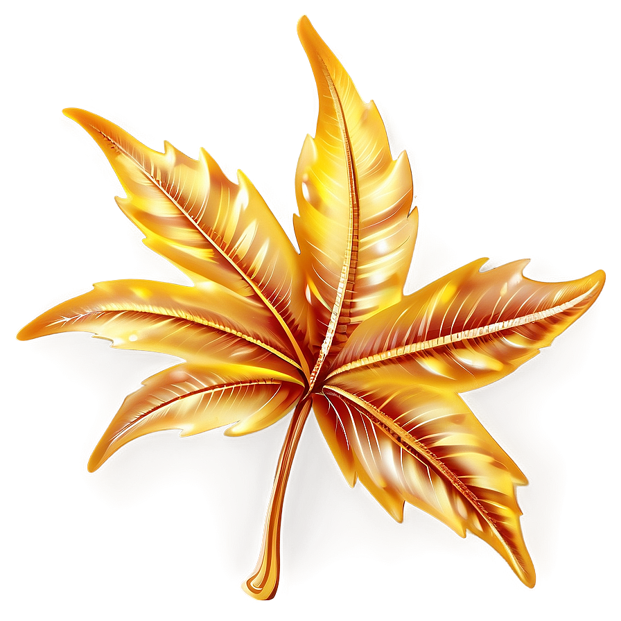 Sparkling Fall Leaf Png Oyt79 PNG image