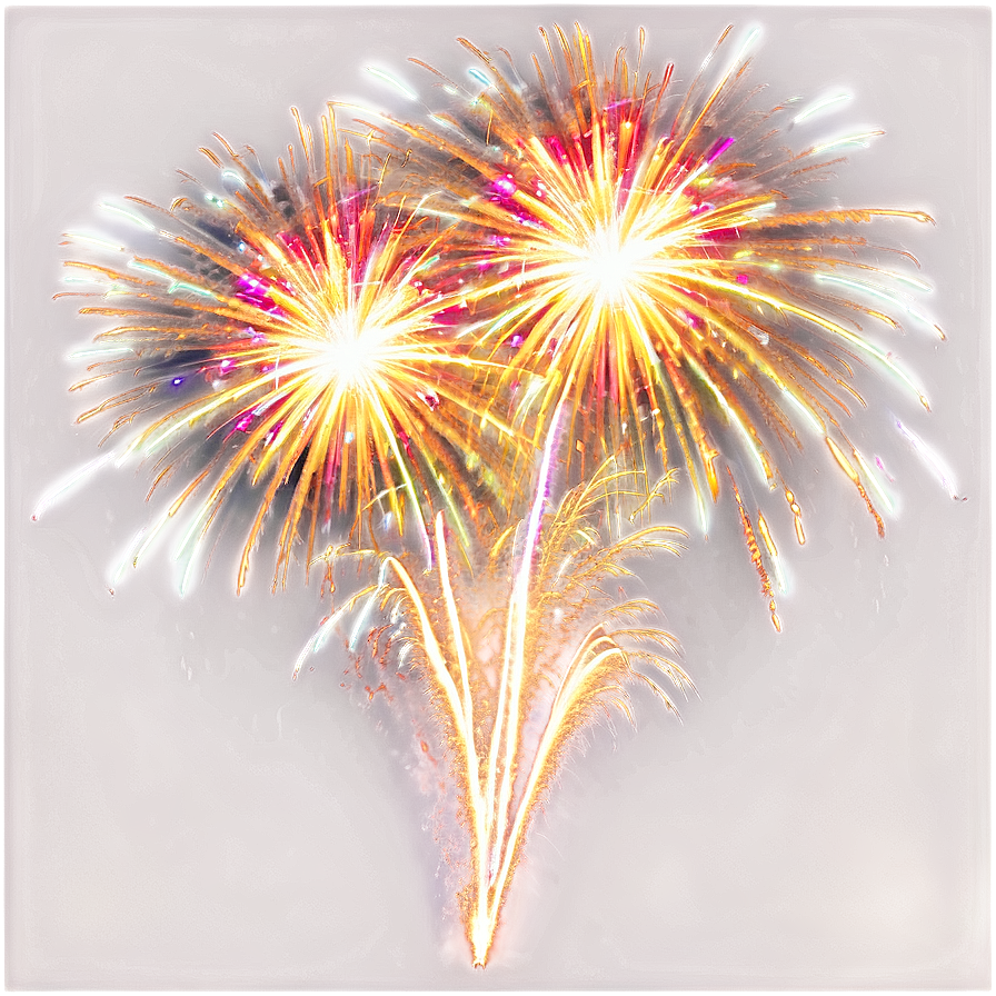 Sparkling Fireworks Png 40 PNG image