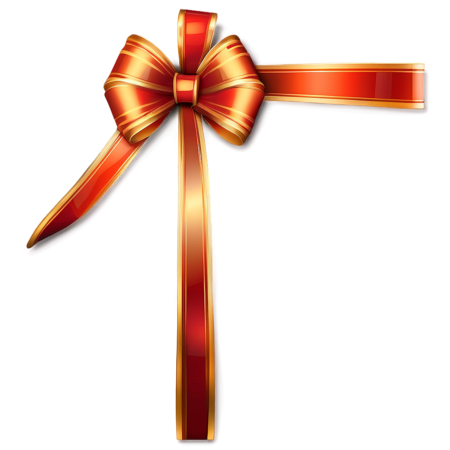 Sparkling Gold Gift Bow Png Cpy PNG image