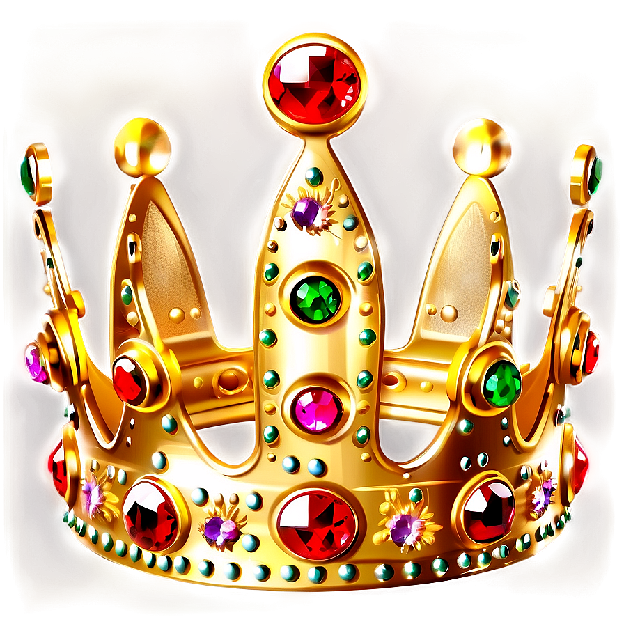 Sparkling Golden Crown Png Til46 PNG image