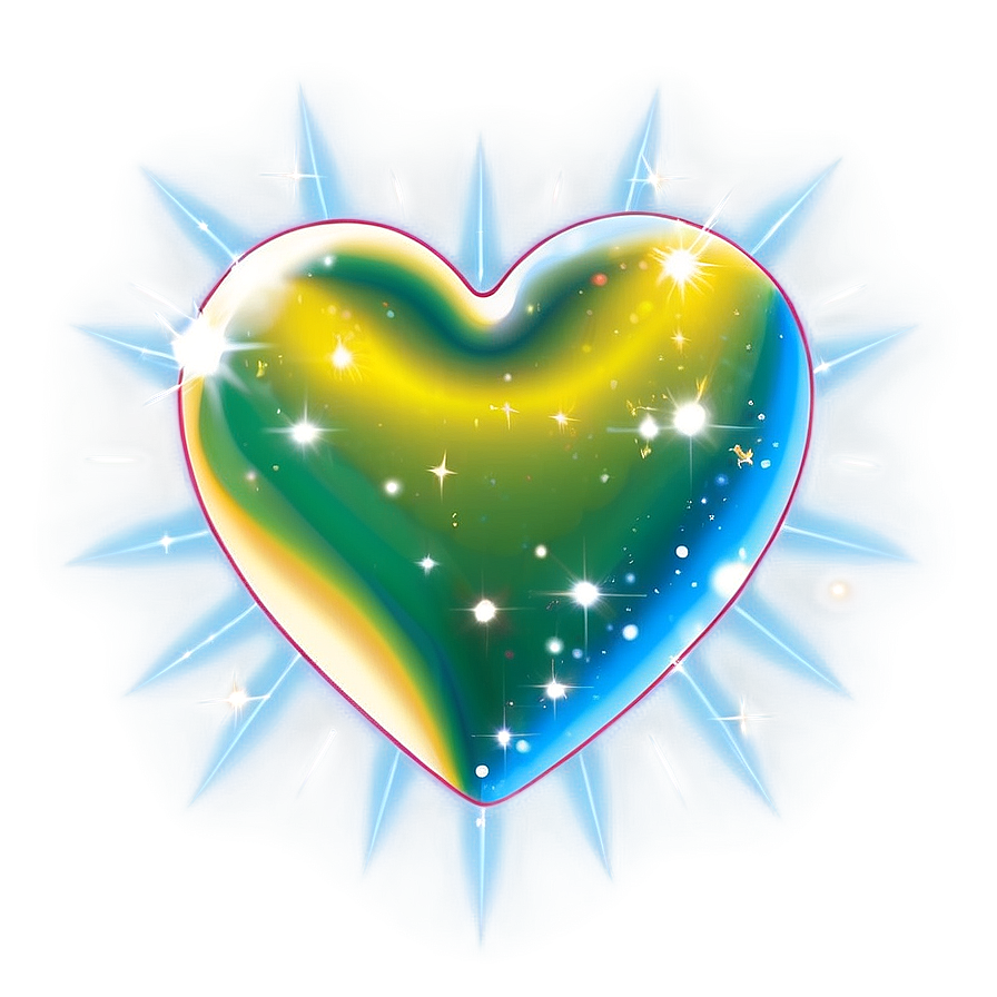 Sparkling Heart Transparent Png Jbv PNG image