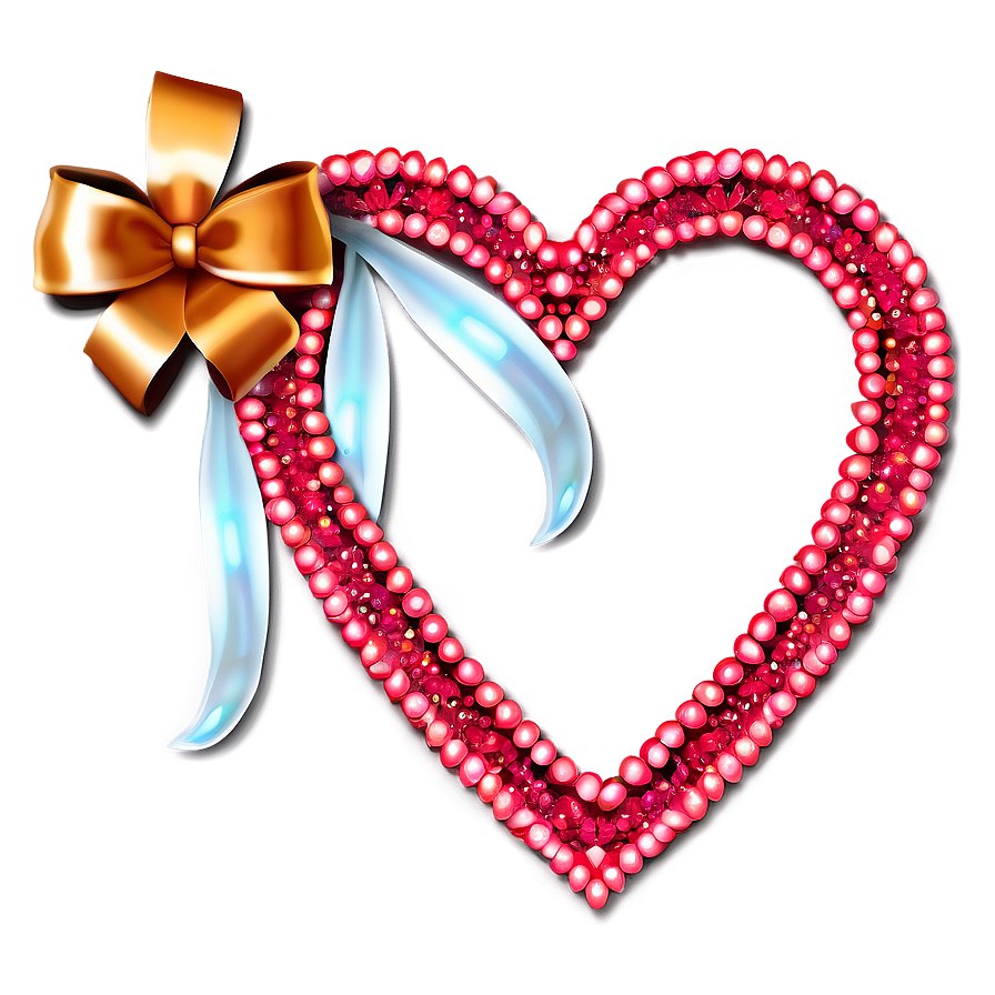 Sparkling Hearts Png 05032024 PNG image