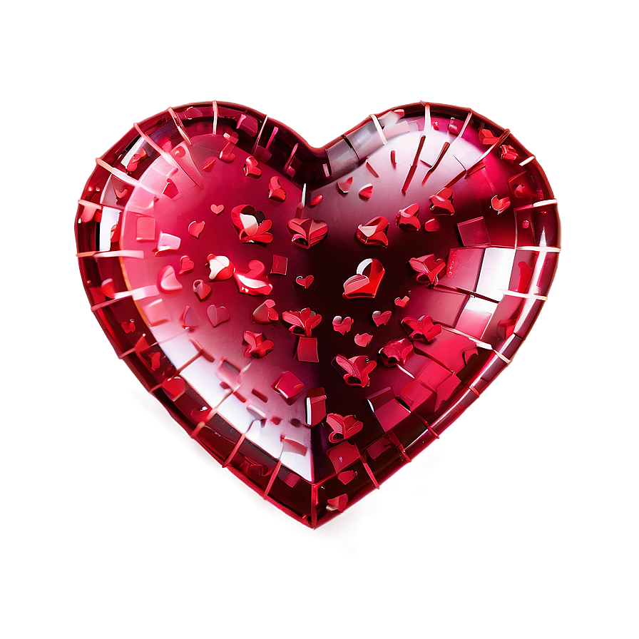 Sparkling Hearts Png 92 PNG image