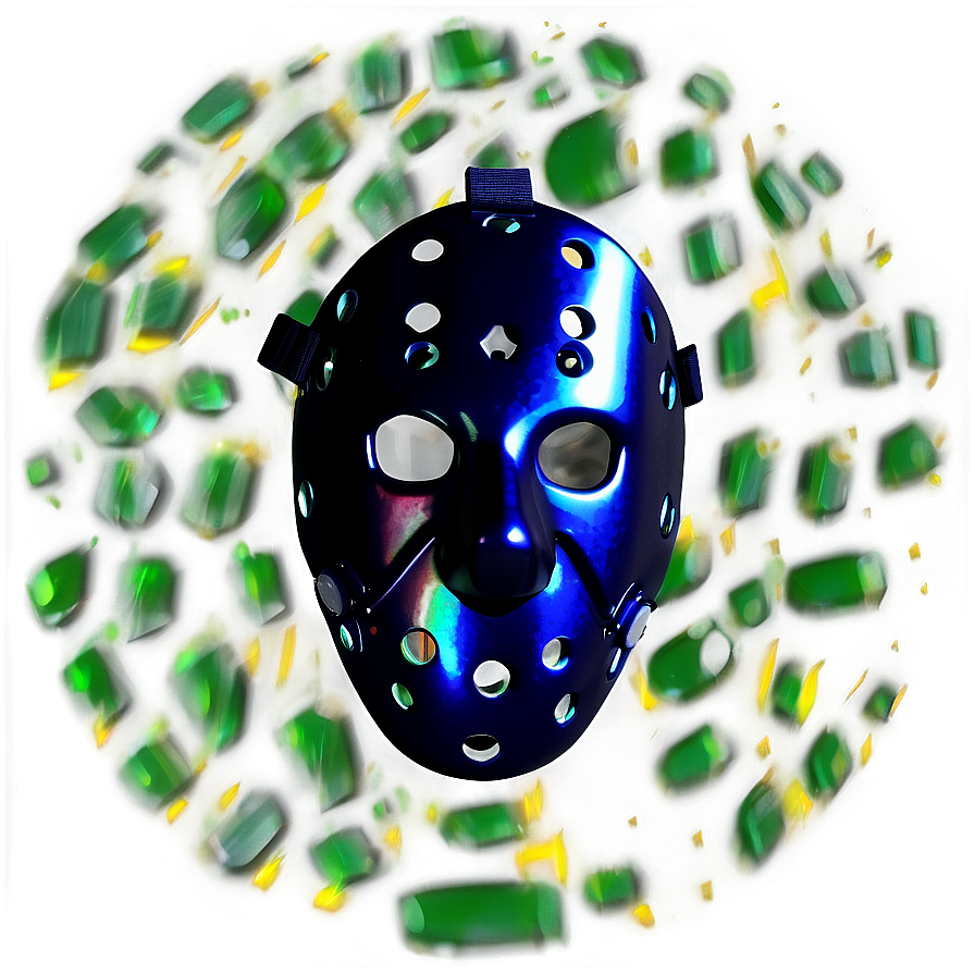 Sparkling Hockey Mask Design Png Kdo62 PNG image