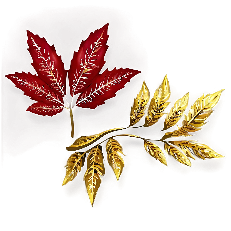 Sparkling Leaves Png Dcv PNG image