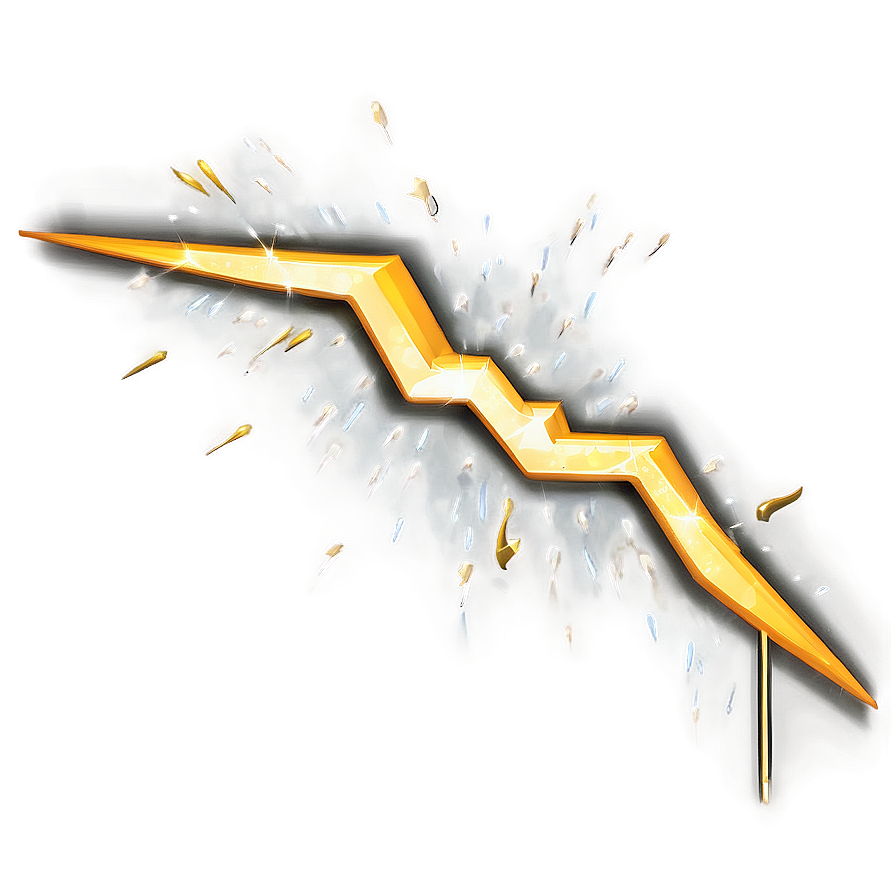 Sparkling Lightning Bolt Png Mlk80 PNG image