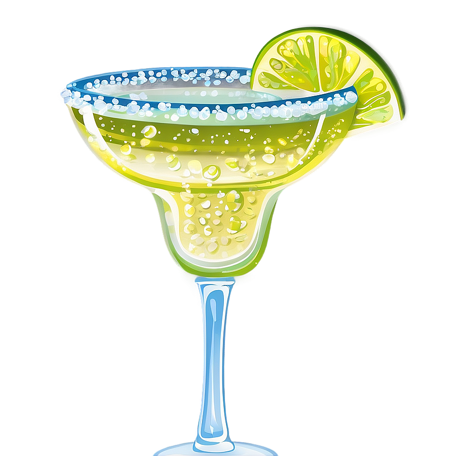 Sparkling Margarita Glass Png Wjc PNG image