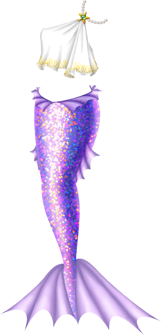Sparkling Mermaid Tailand Top PNG image