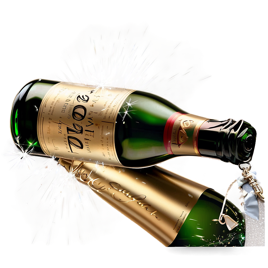 Sparkling Noel Champagne Png 1 PNG image