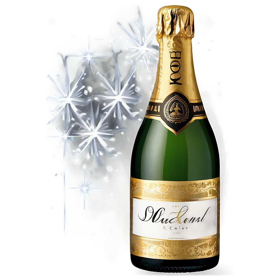 Sparkling Noel Champagne Png Dxh PNG image