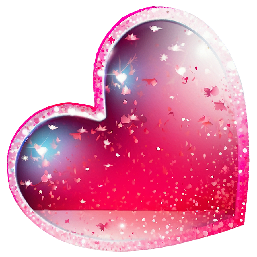 Sparkling Pink Heart Emoji Png Bpi89 PNG image