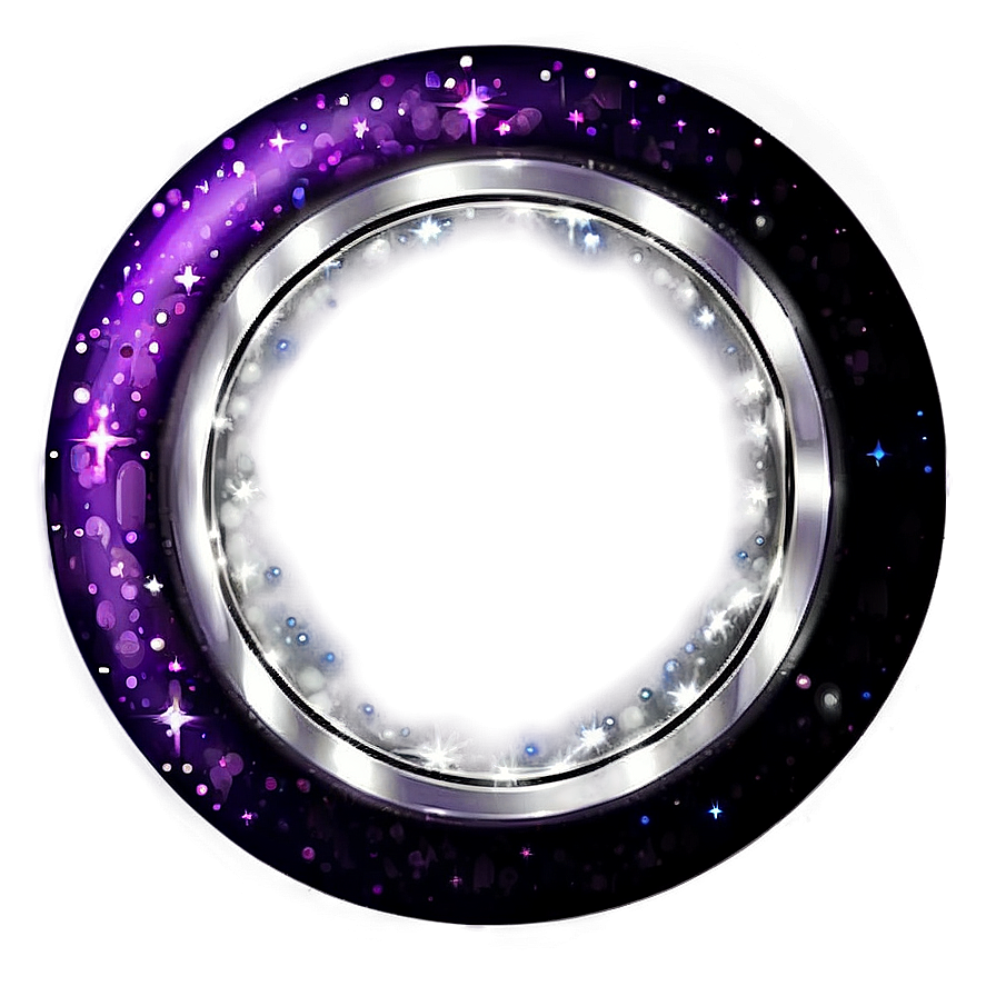 Sparkling Purple Circle Png Clp PNG image