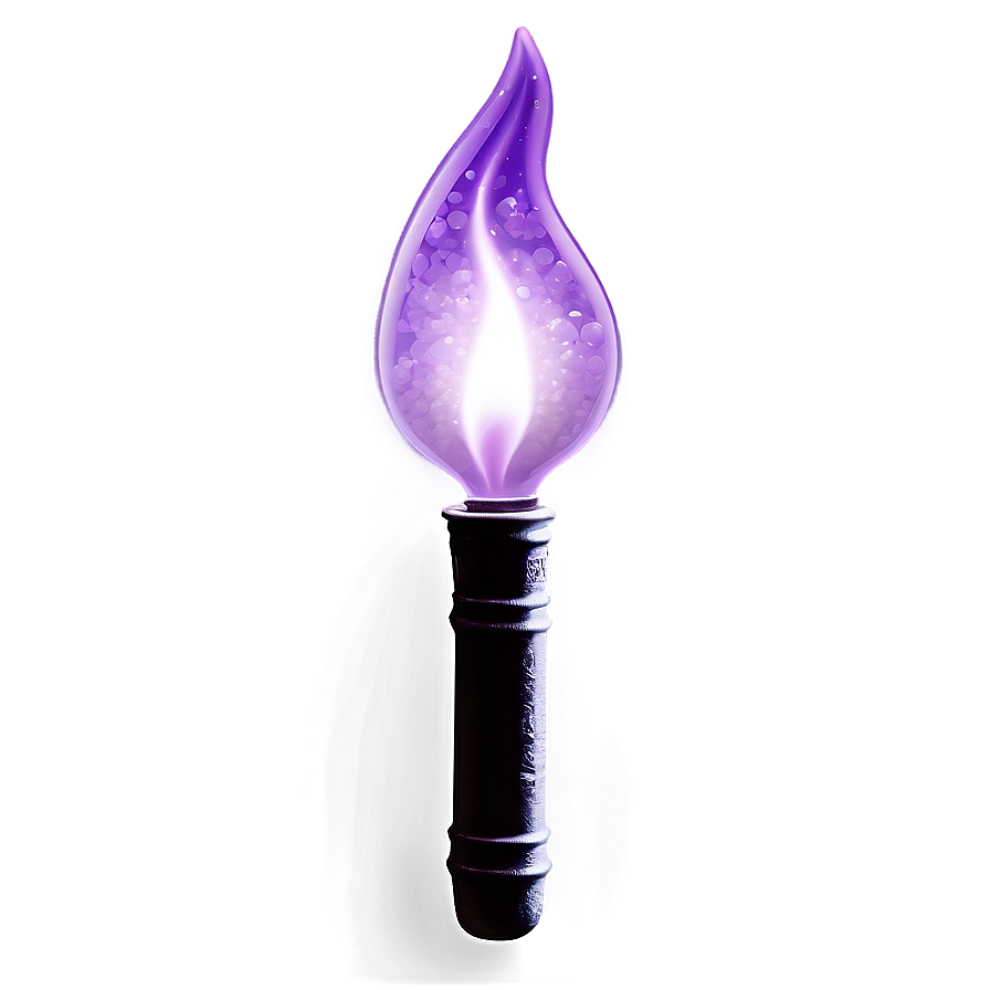 Sparkling Purple Flame Png 20 PNG image