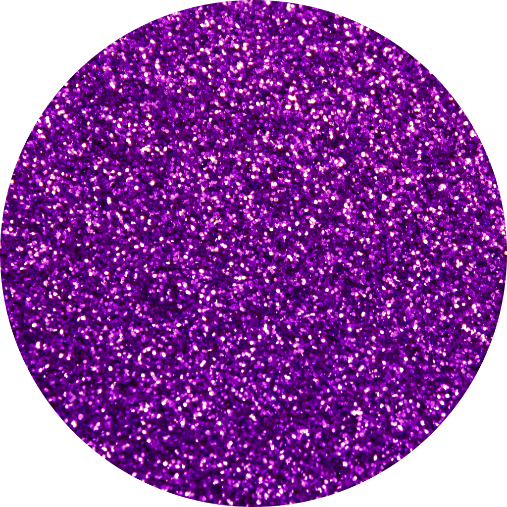 Sparkling Purple Glitter Circle PNG image