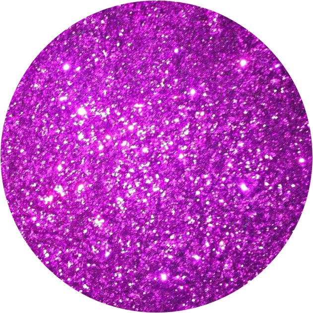 Sparkling Purple Glitter Circle PNG image