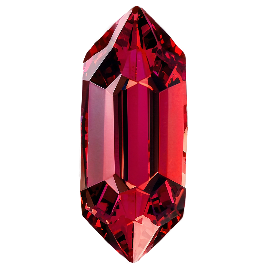 Sparkling Red Crystal Png 18 PNG image