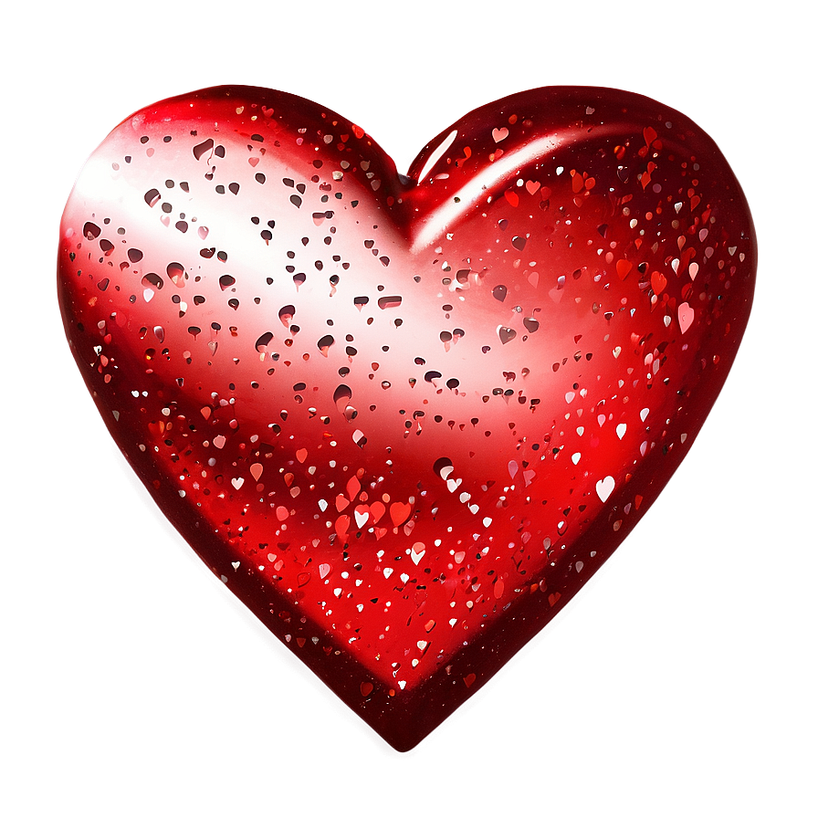 Sparkling Red Heart Png 99 PNG image