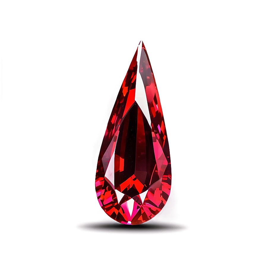 Sparkling Red Ruby Gem Png 3 PNG image