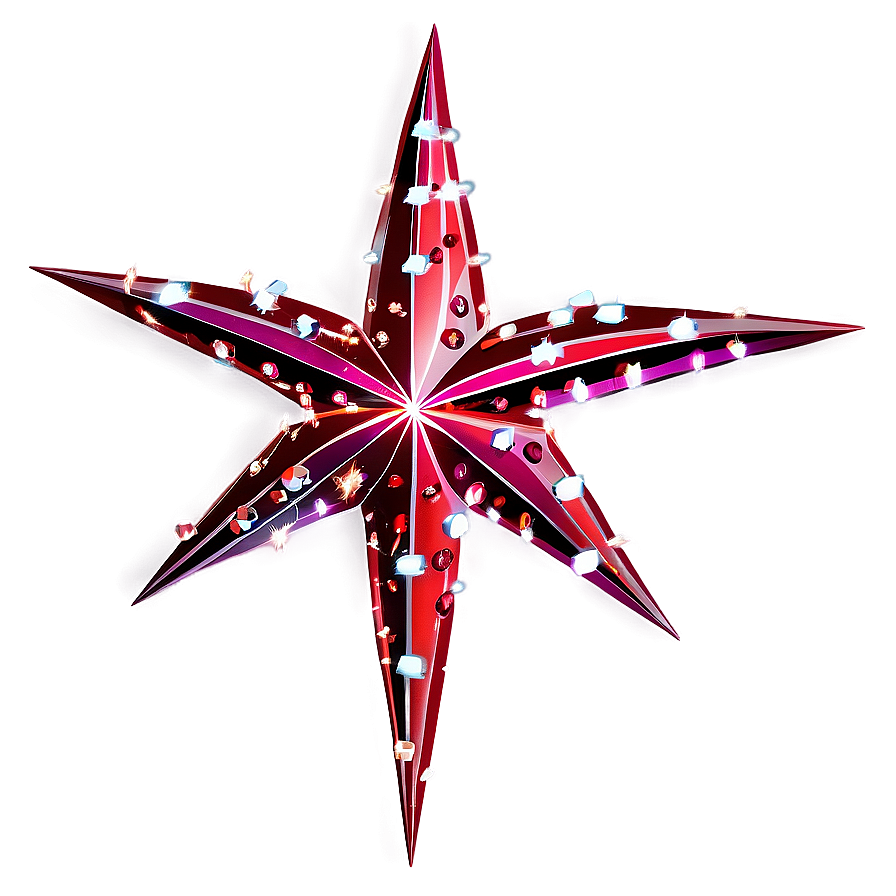 Sparkling Red Star Png 69 PNG image