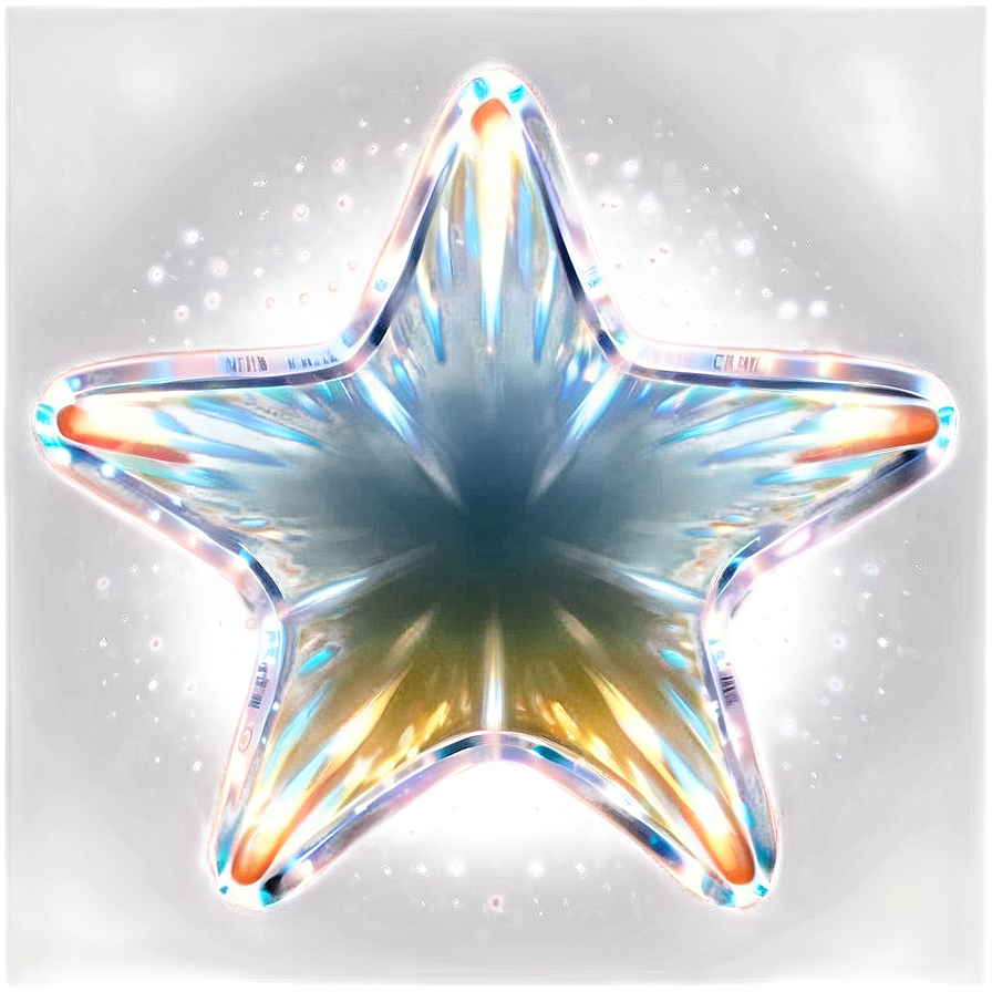 Sparkling Rounded Star Png 06132024 PNG image