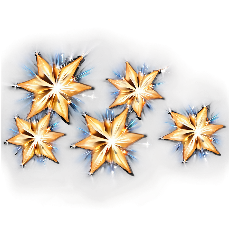 Sparkling Star Pattern Png 06132024 PNG image