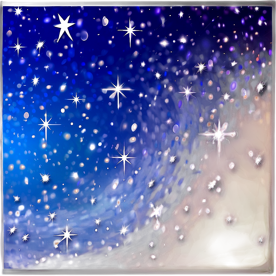 Sparkling Starry Sky Png 06252024 PNG image