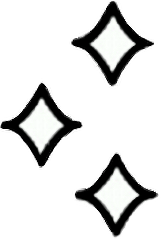 Sparkling Stars Emoji Graphic PNG image
