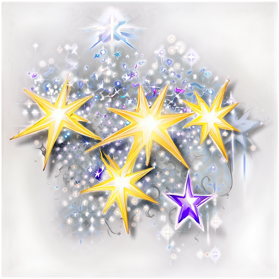 Sparkling Stars Png 05042024 PNG image