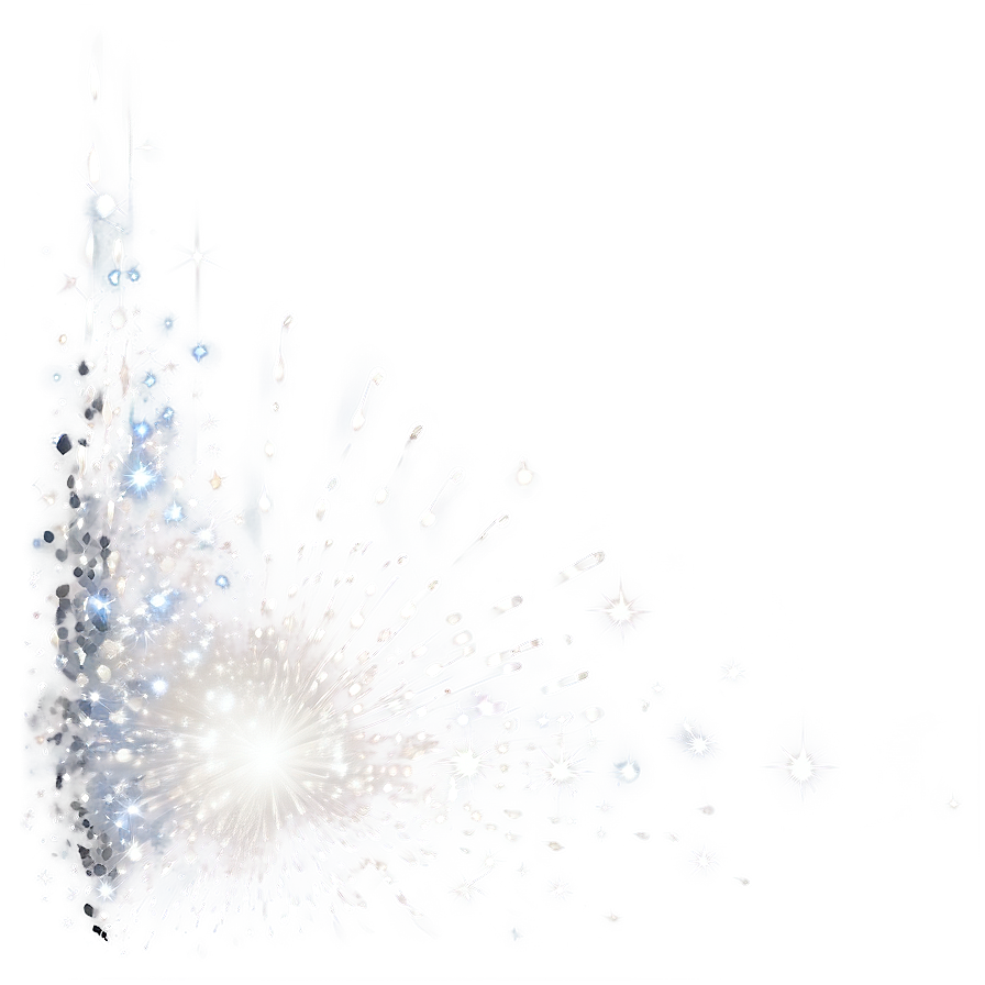 Sparkling White Glitter Light Png 06252024 PNG image