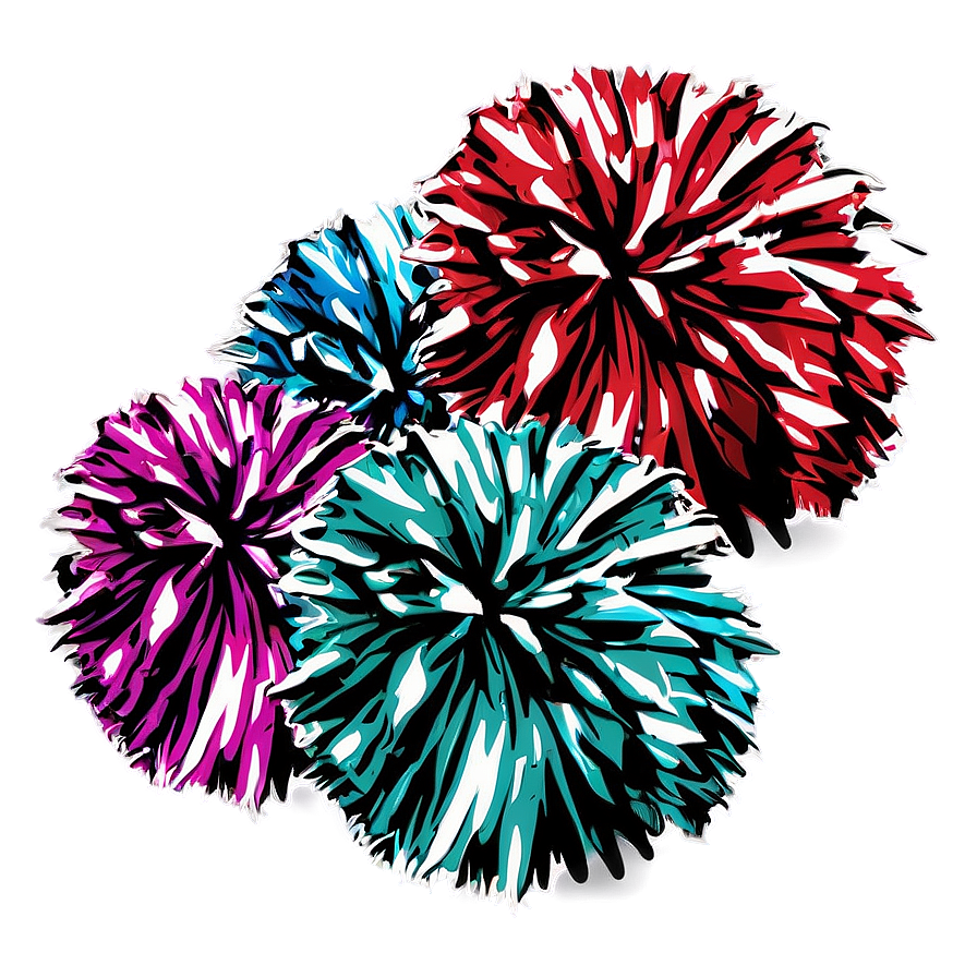 Sparkly Cheer Pom Poms Png Axw80 PNG image