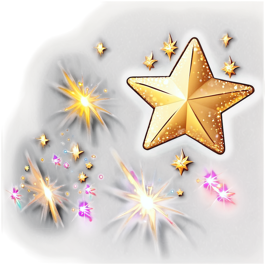 Sparkly Cute Star Png 75 PNG image