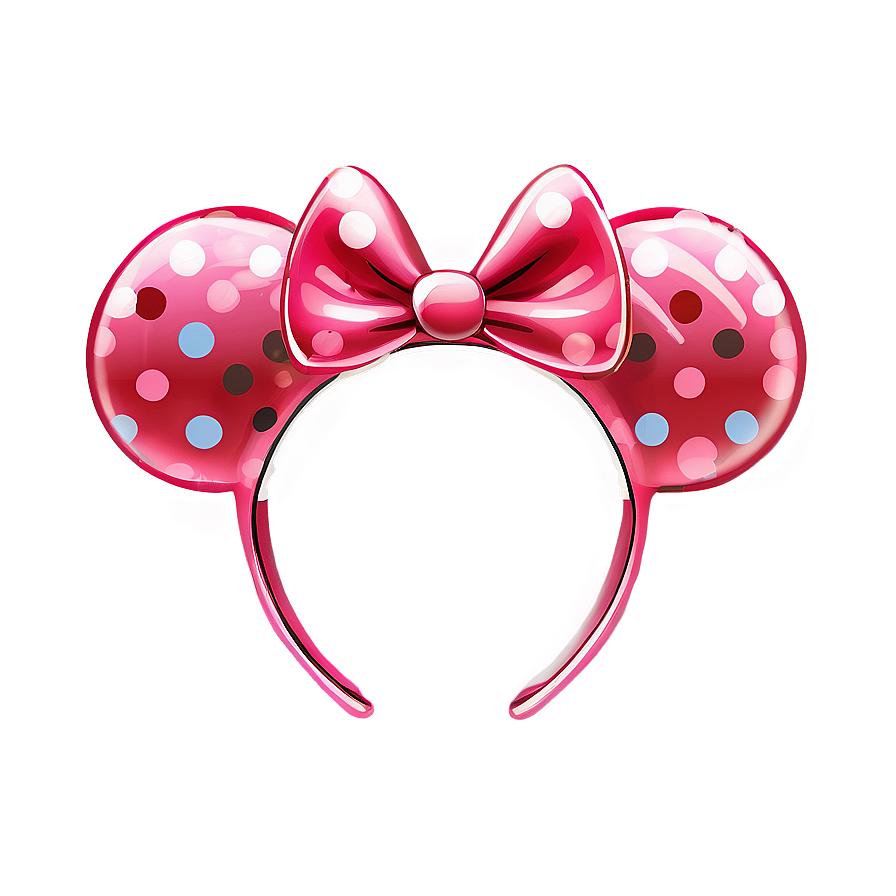 Sparkly Minnie Mouse Ears Png 06132024 PNG image