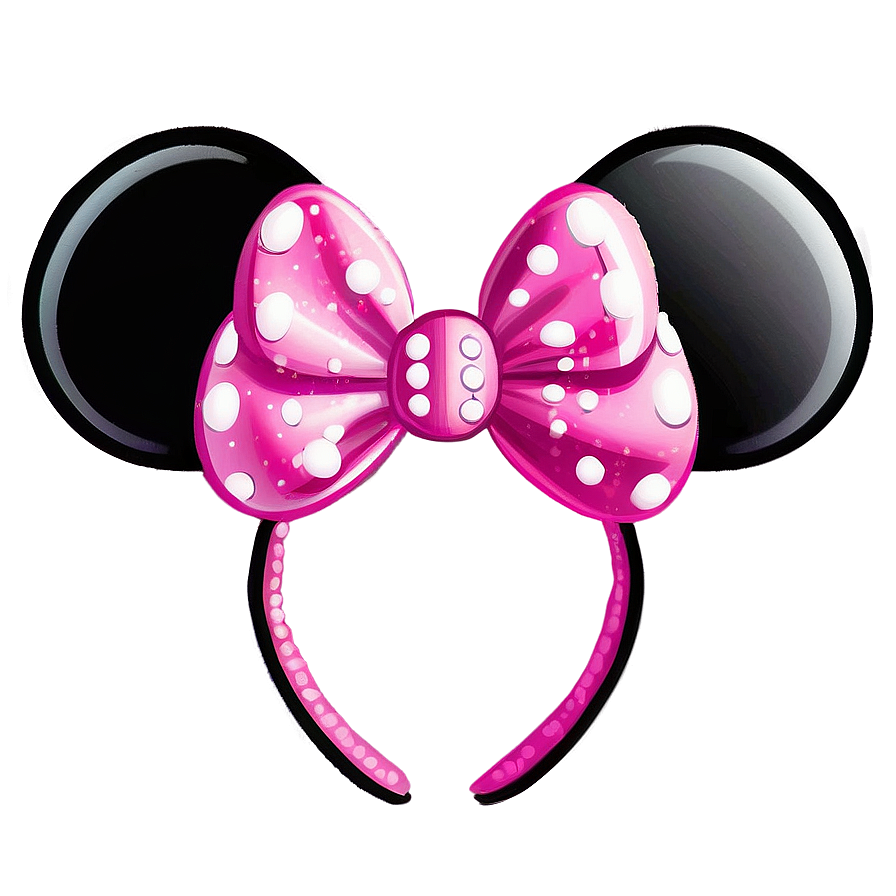 Sparkly Minnie Mouse Ears Png Xen41 PNG image